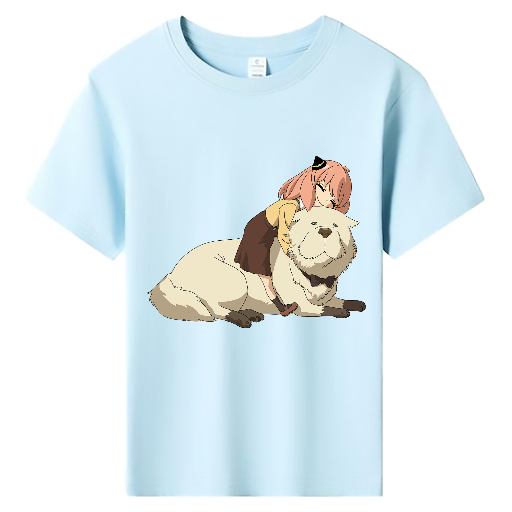 （画像用） SPY×FAMILY间谍家家酒 綿100％キッズTシャツ（フロントプリント）